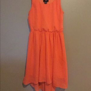 Kids coral dress